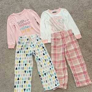 Eddie Bauer Kids Pajama Set - Pink, White, and Multicolor